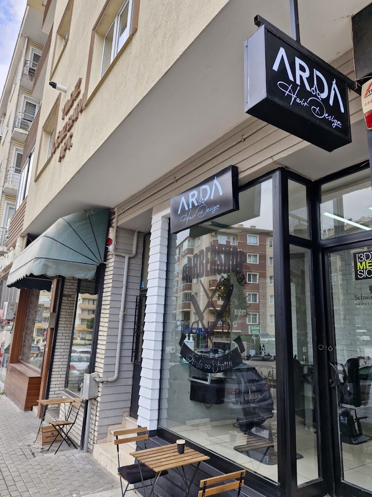 Arda Hair Design dükkan dış görünümü